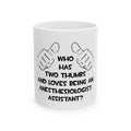 Two Thumbs .. Anesthesiologist Assistant - Ceramic Mug, (11oz, 15oz)