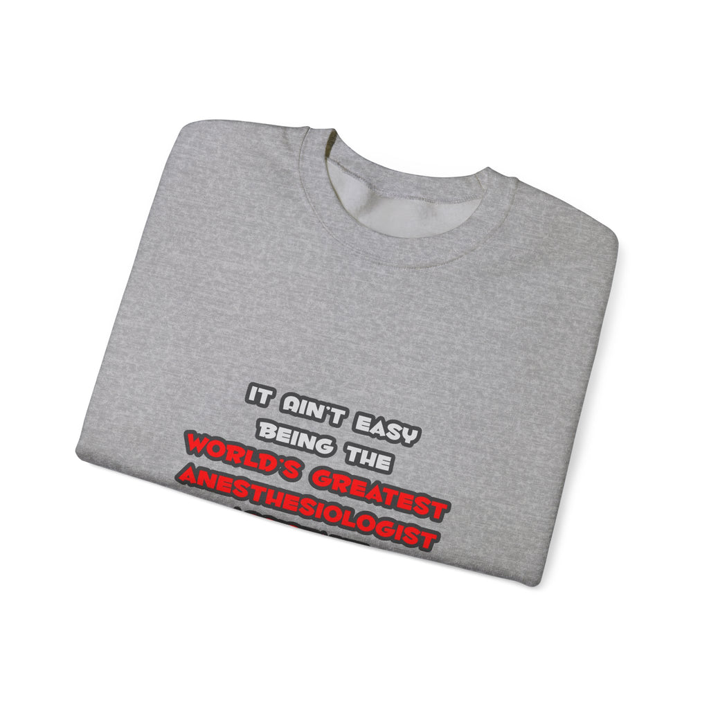 World's Greatest Anesthesiologist Asst Joke - Unisex Heavy Blend™ Crewneck Sweatshirt