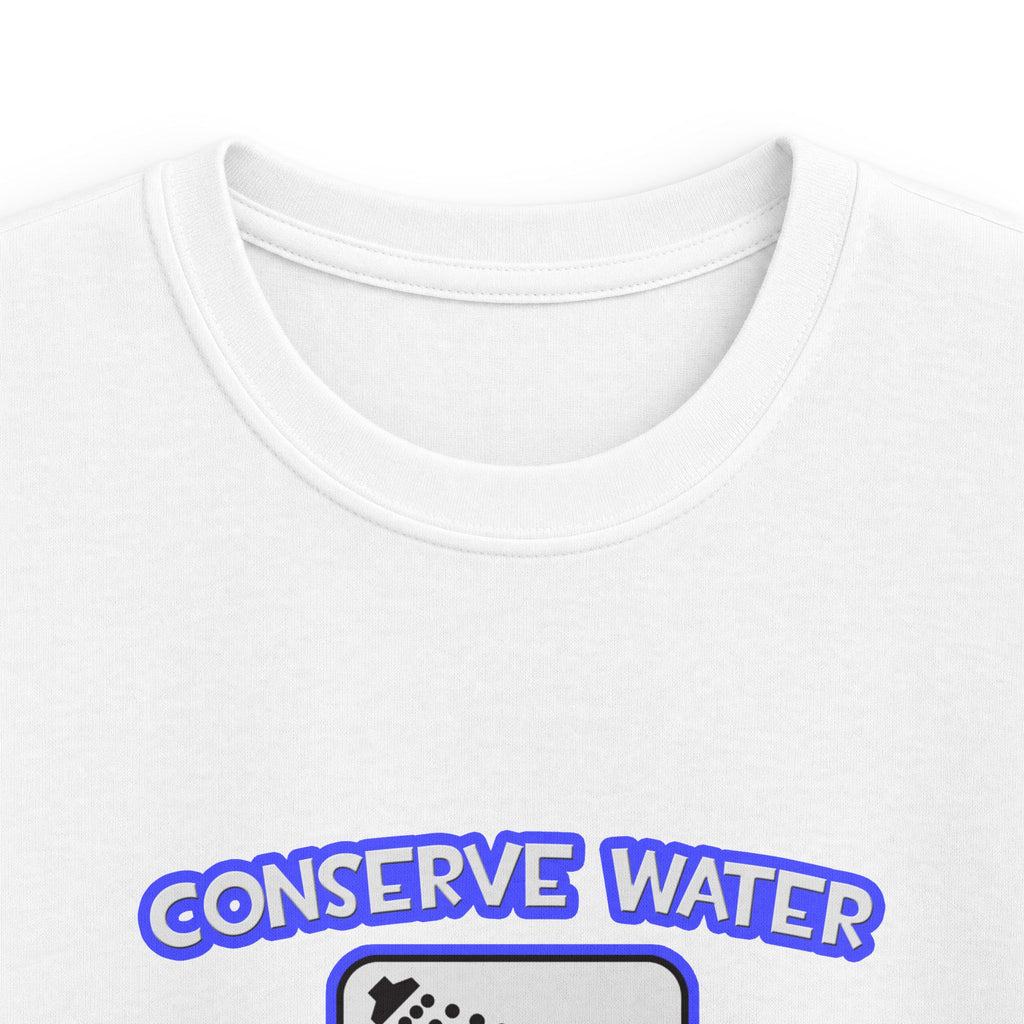 Conserve Water .. Shower With a Doctor - Kids Softstyle Tee
