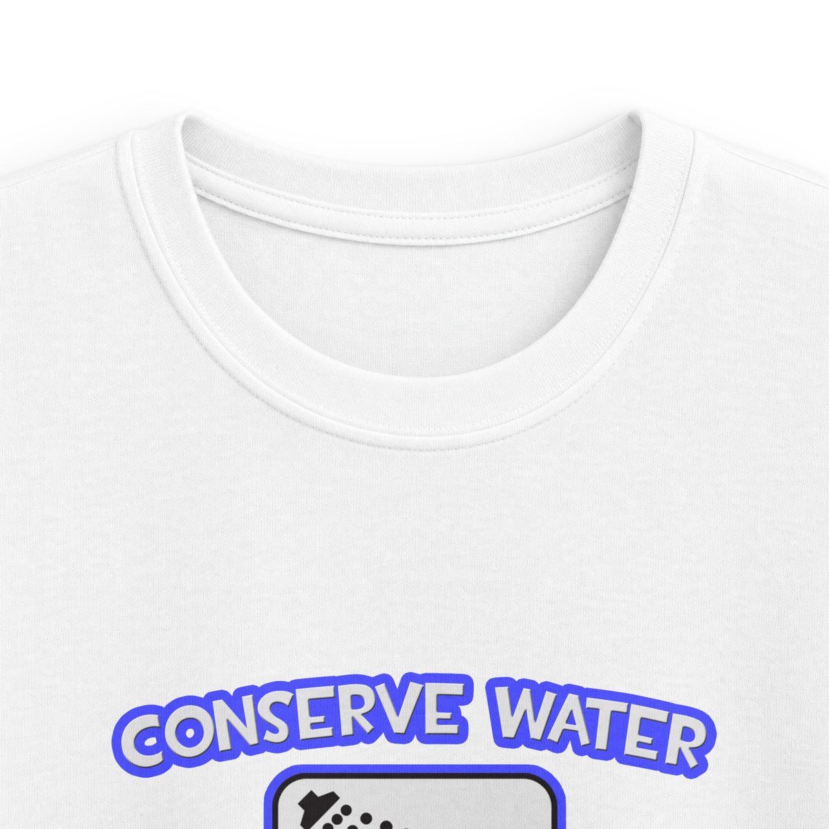 Conserve Water .. Shower With a Doctor - Kids Softstyle Tee