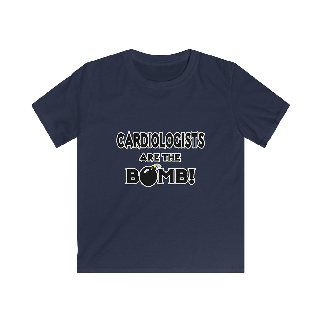 Cardiologists Are The Bomb! - Kids Softstyle Tee