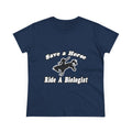 Save Horse Ride Biologist - Women's Midweight Cotton Tee