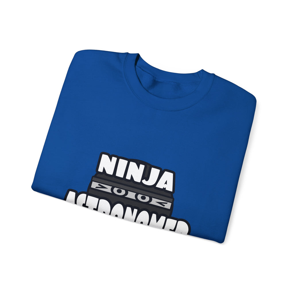 Ninja Astronomer - Unisex Heavy Blend™ Crewneck Sweatshirt