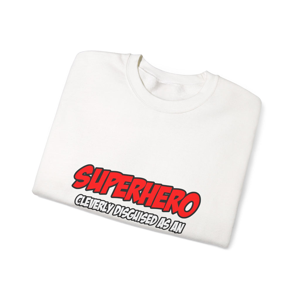 Superhero...Actuary - Unisex Heavy Blend™ Crewneck Sweatshirt