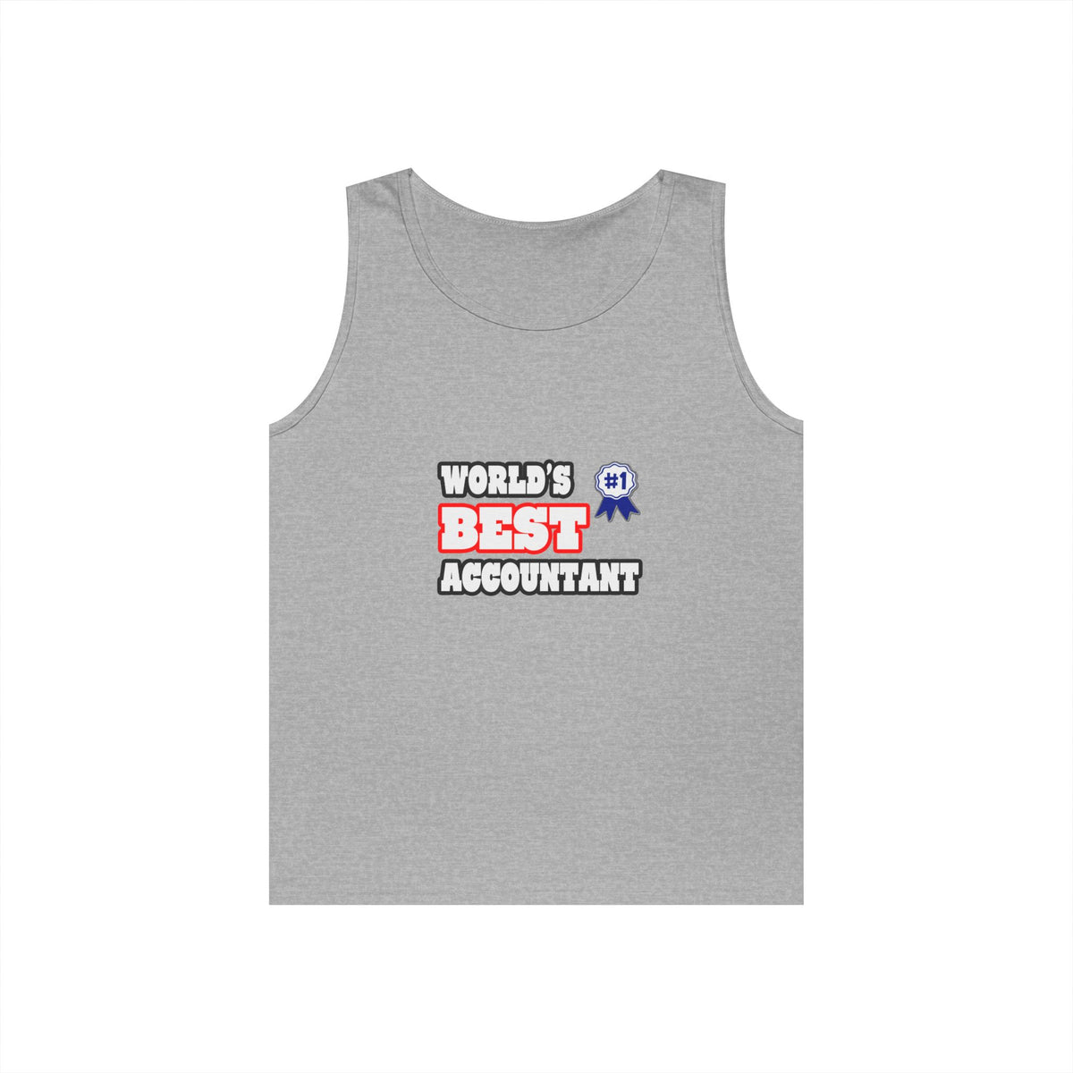World's Best Accountant - Unisex Heavy Cotton Tank Top