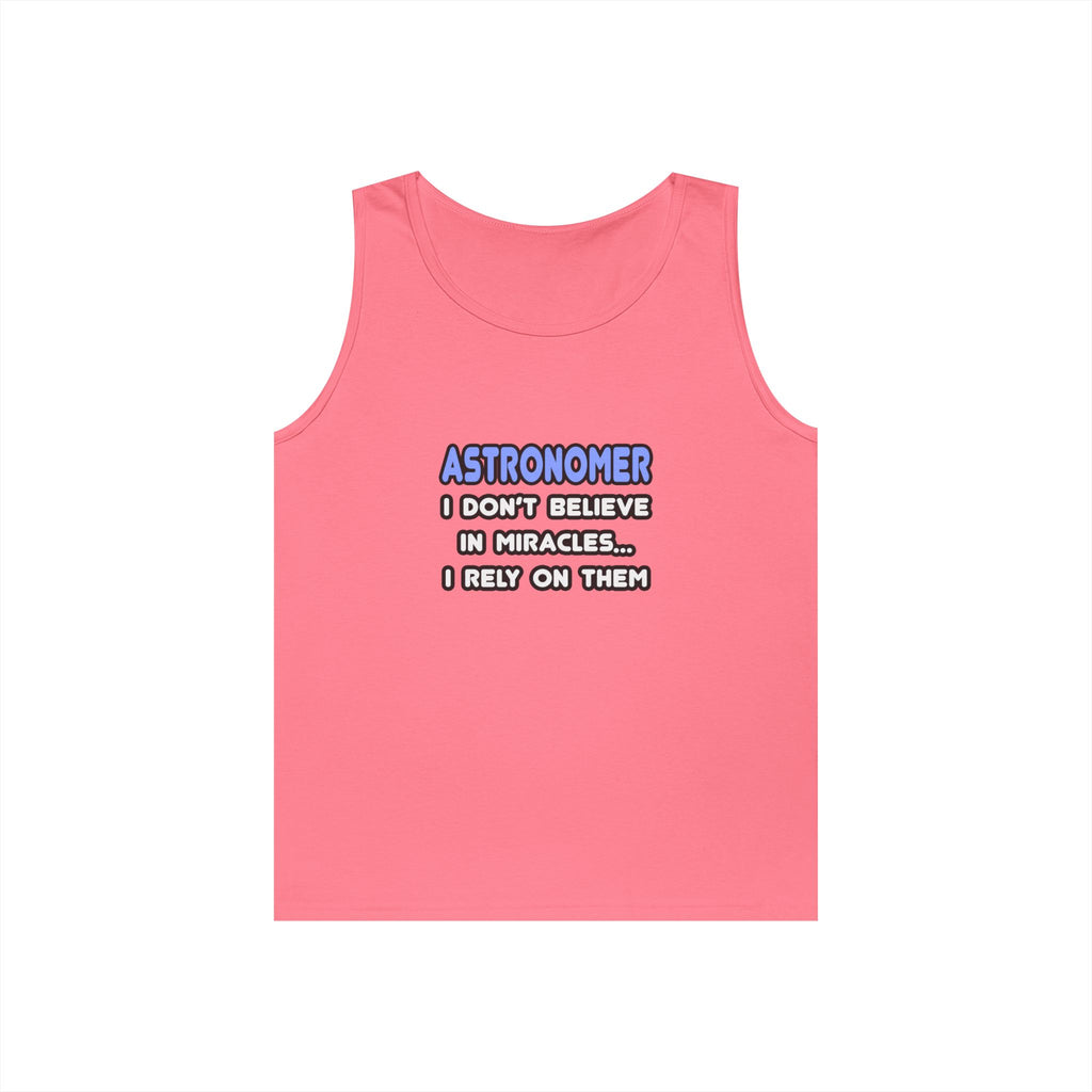 Miracles and Astronomers - Unisex Heavy Cotton Tank Top