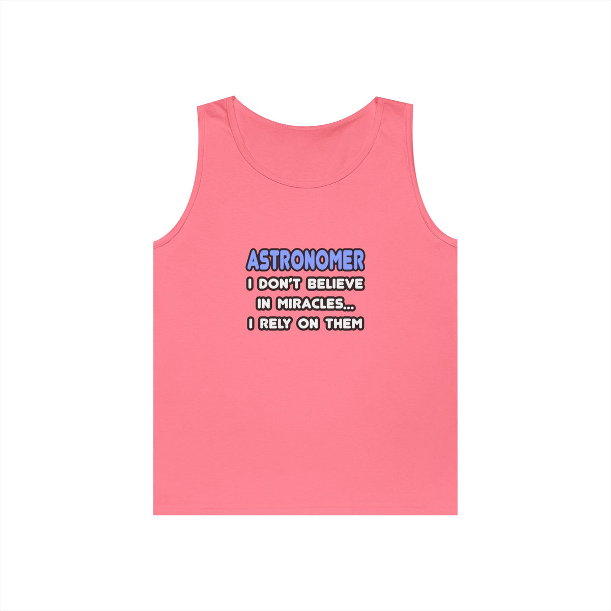 Miracles and Astronomers - Unisex Heavy Cotton Tank Top