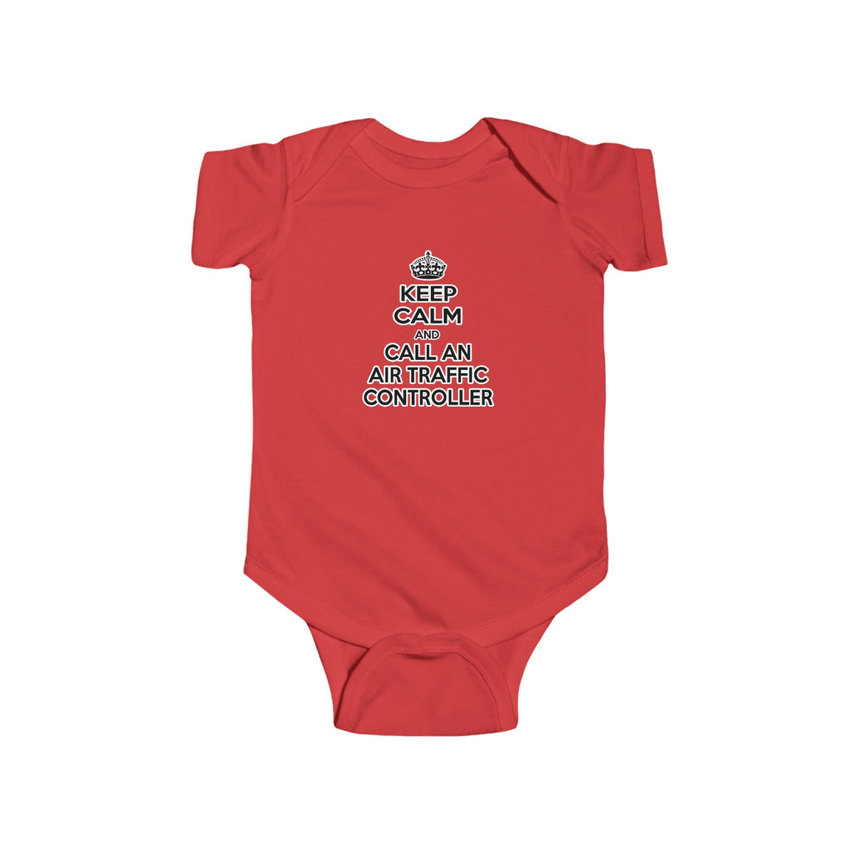 Keep Calm and Call an Air Traffic Controller - Infant Fine Jersey Bodysuit
