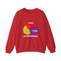 Venn Diagram .. Astronomers - Unisex Heavy Blend™ Crewneck Sweatshirt