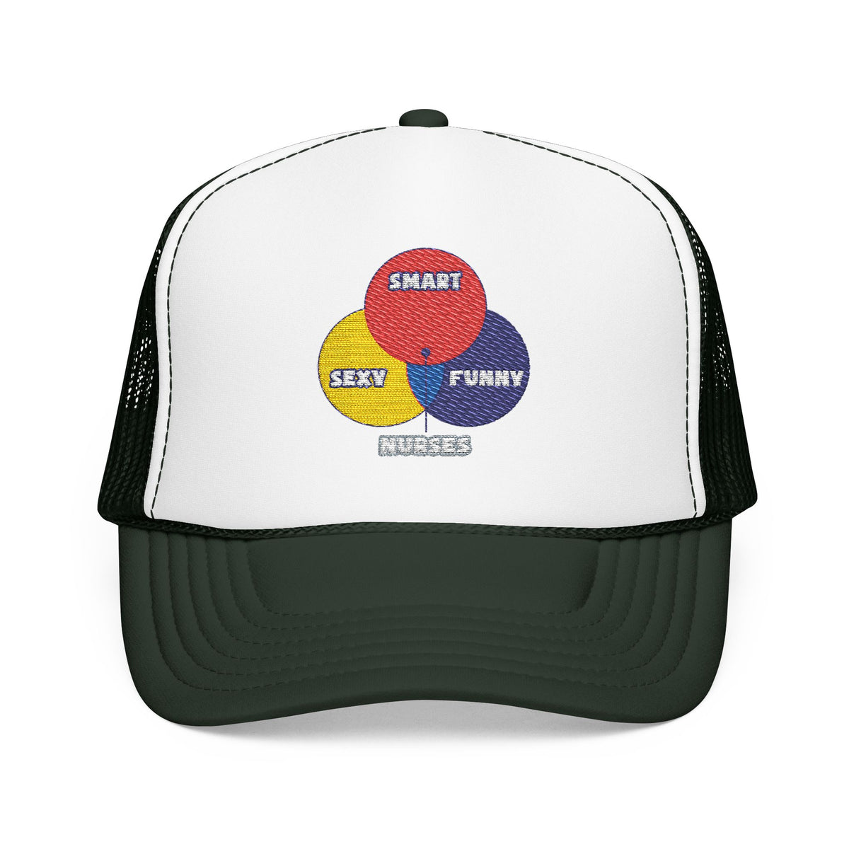 Venn Diagram .. Nurses - Foam Trucker Hat
