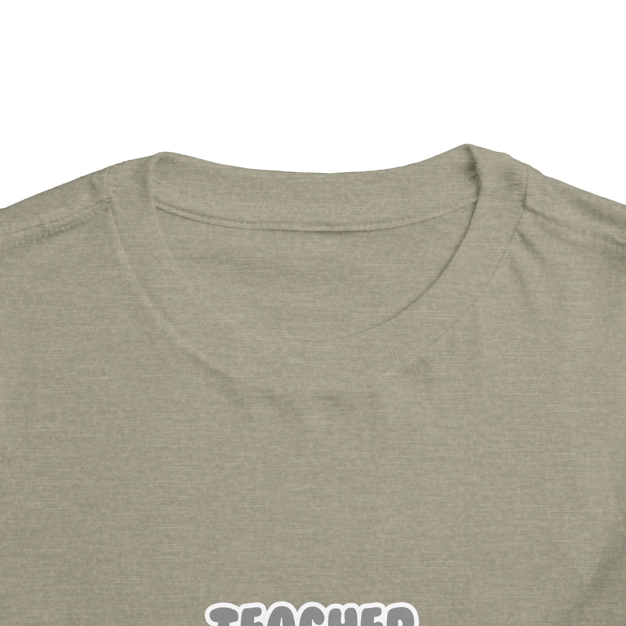 Teacher ... Will Work For Ice Cream - Toddler Short Sleeve Tee