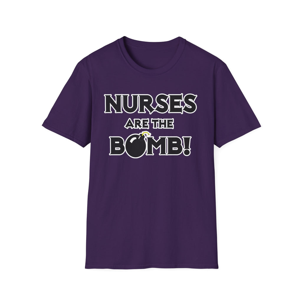 Nurses Are The Bomb! (2) - Unisex Softstyle T-Shirt