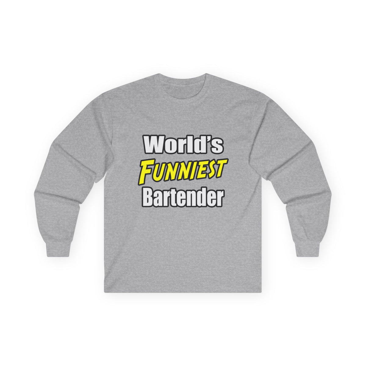 World's Funniest Bartender - Unisex Ultra Cotton Long Sleeve Tee