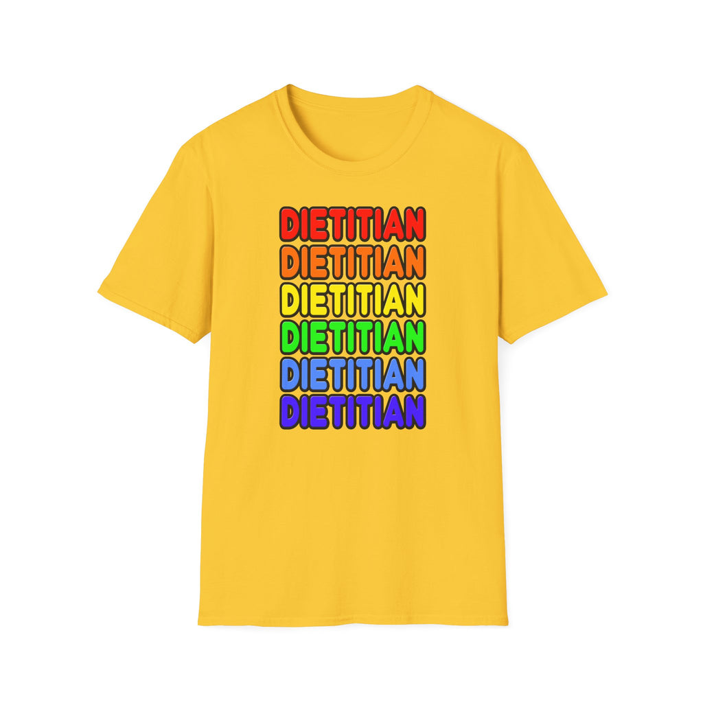 Rainbow Dietitian - Unisex Softstyle T-Shirt