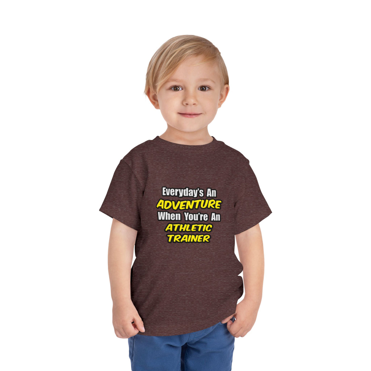 Everyday's An Adventure .. Athletic Trainer - Toddler Short Sleeve Tee