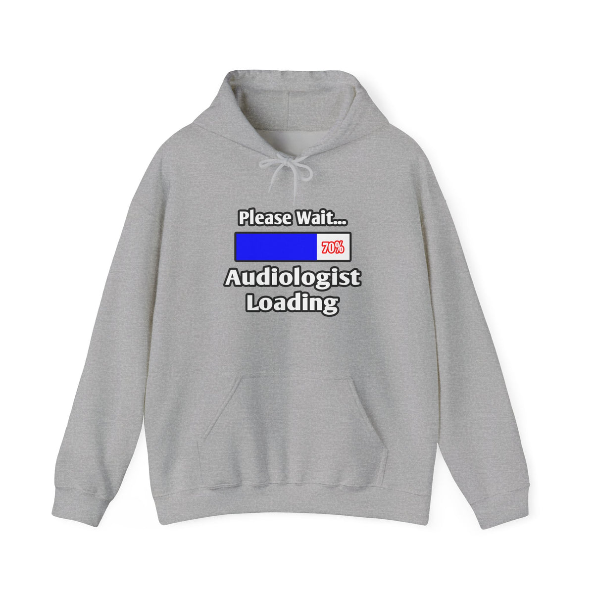 Please Wait...Audiologist Loading - Unisex Heavy Blend™ Hooded Sweatshirt
