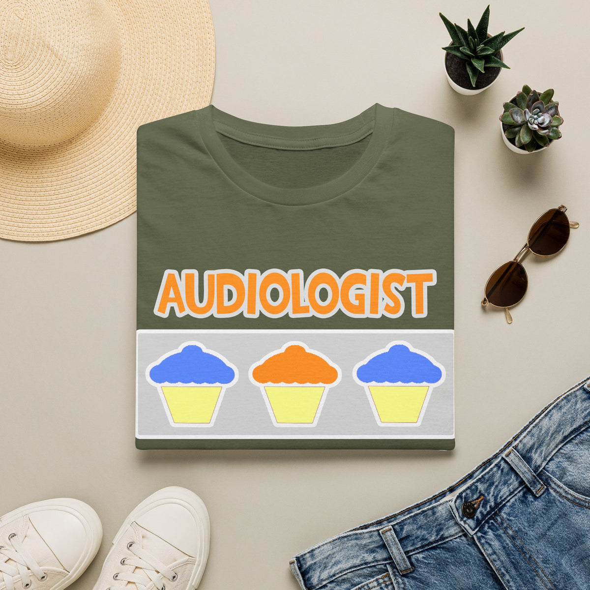 Audiologist ... Will Work For Cupcakes - Unisex Softstyle T-Shirt