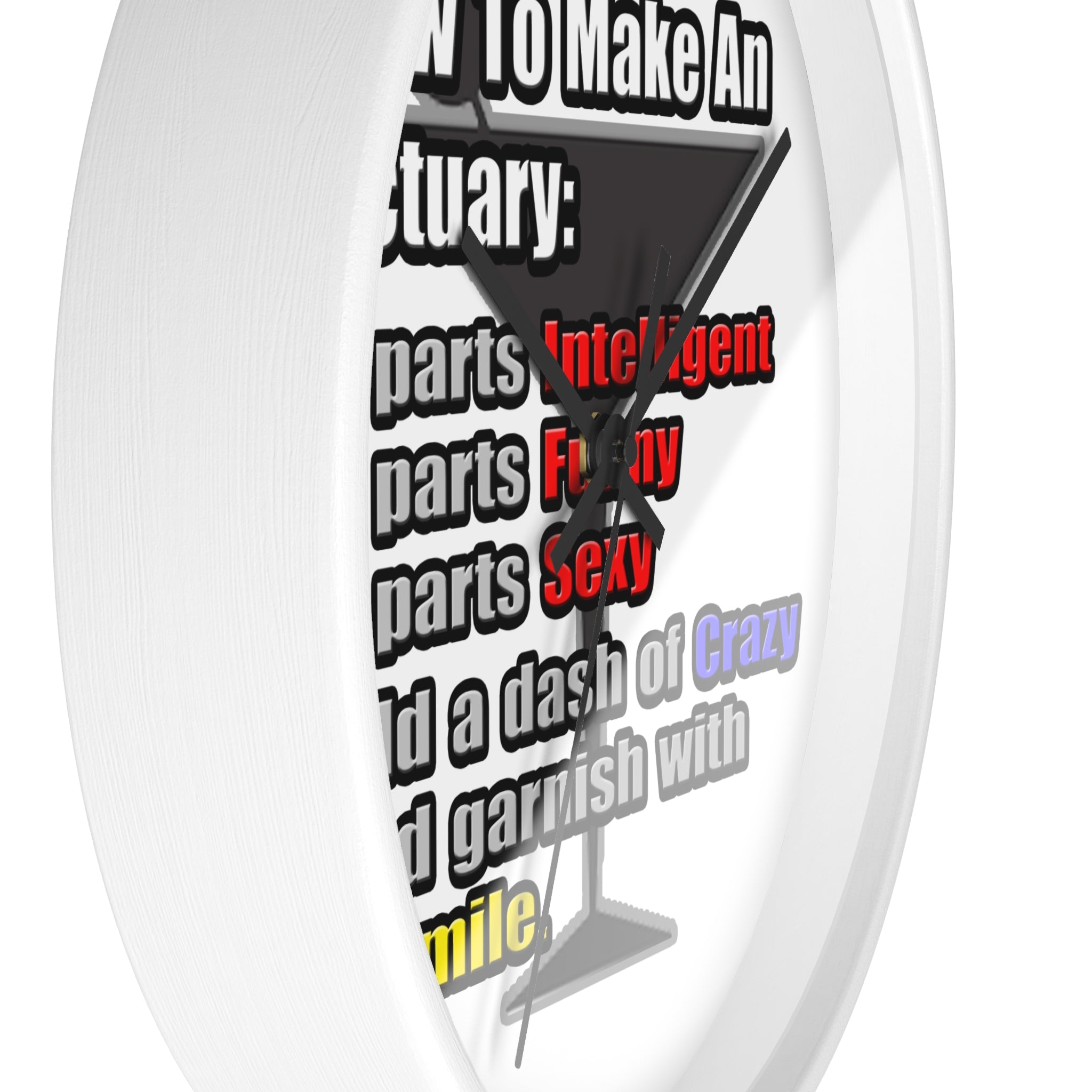 How To Make an Actuary - Wall Clock