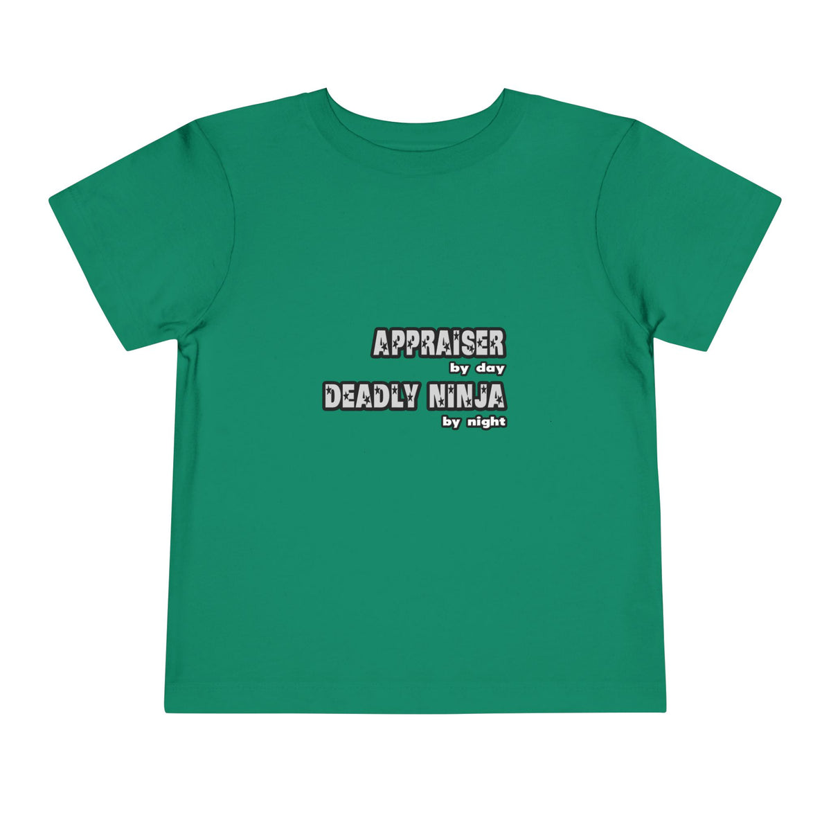 Appraiser By Day...Deadly Ninja By Night - Toddler Short Sleeve Tee