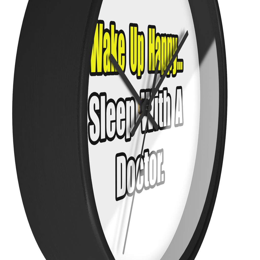 Sleep With Doctor - Wall Clock