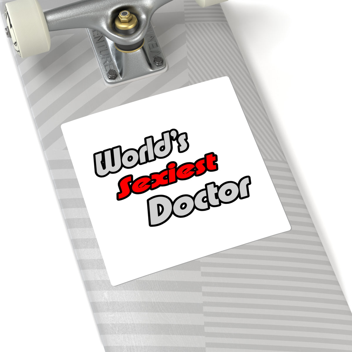 World's Sexiest Doctor - Square Stickers
