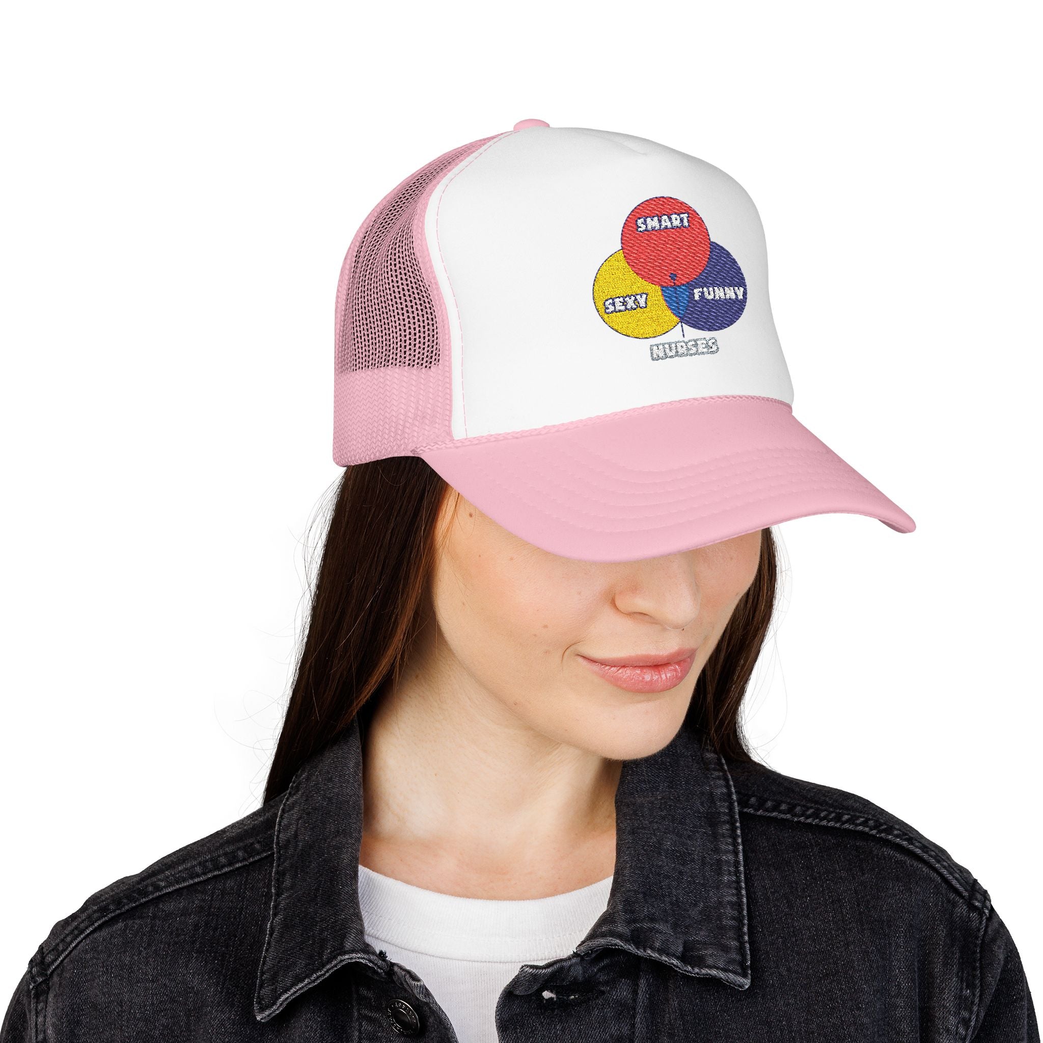 Venn Diagram .. Nurses - Foam Trucker Hat