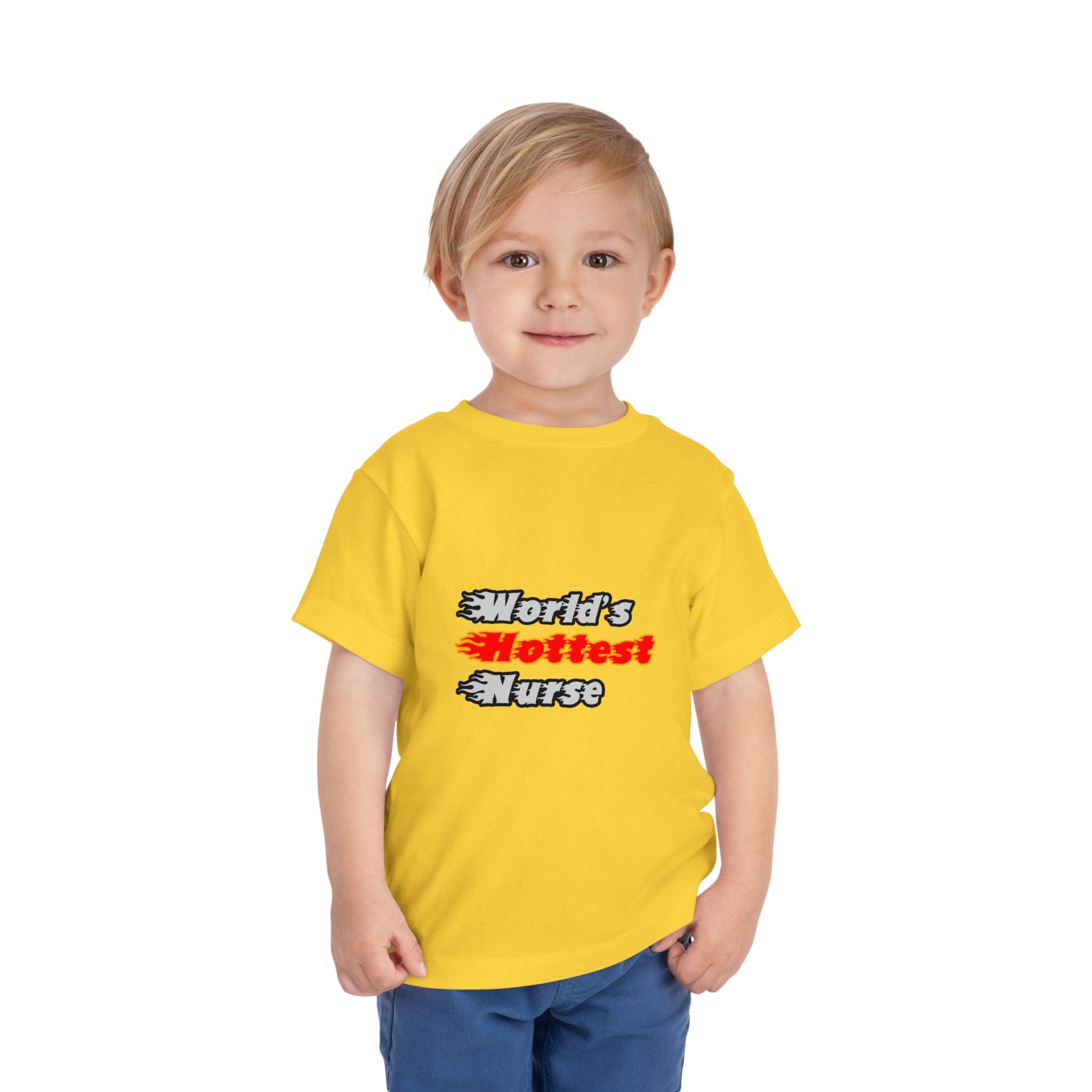 World's Hottest Nurse - Toddler Short Sleeve Tee