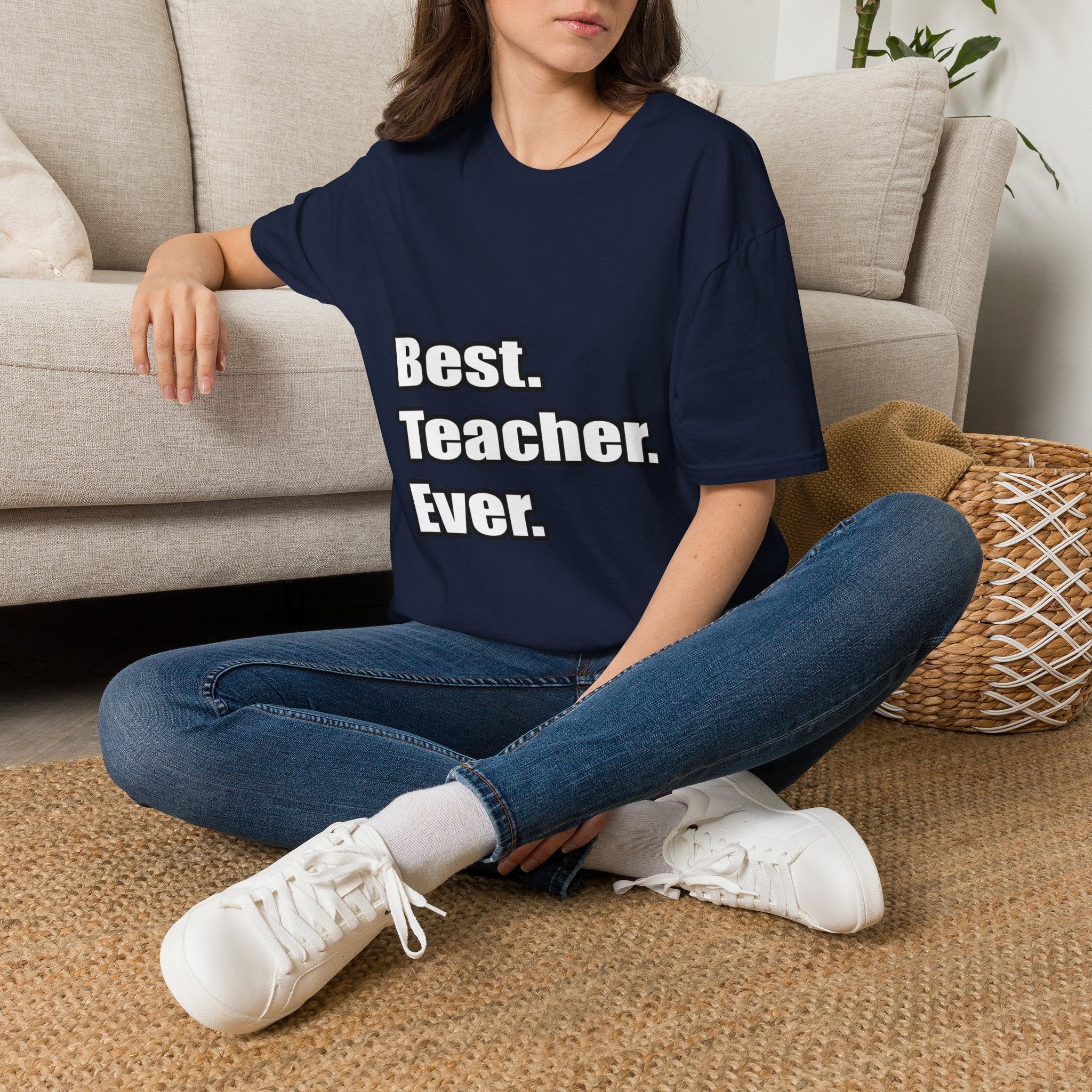 best teacher ever - Unisex Softstyle T-Shirt