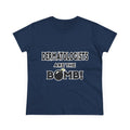 Dermatologists Are The Bomb! - Women's Midweight Cotton Tee
