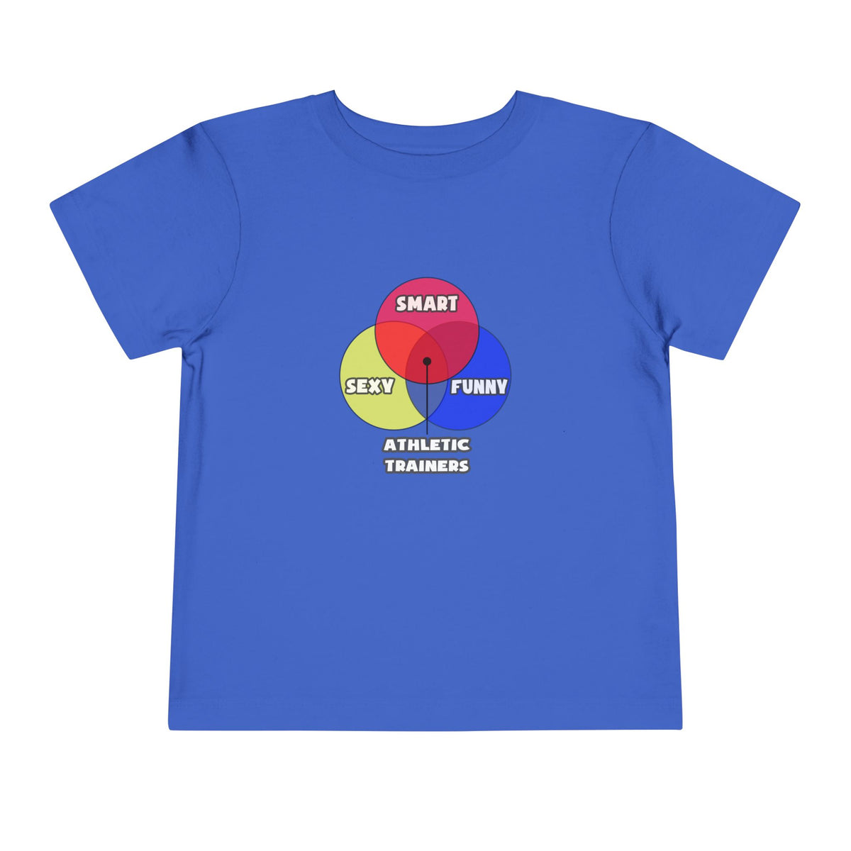 Venn Diagram .. Athletic Trainers - Toddler Short Sleeve Tee