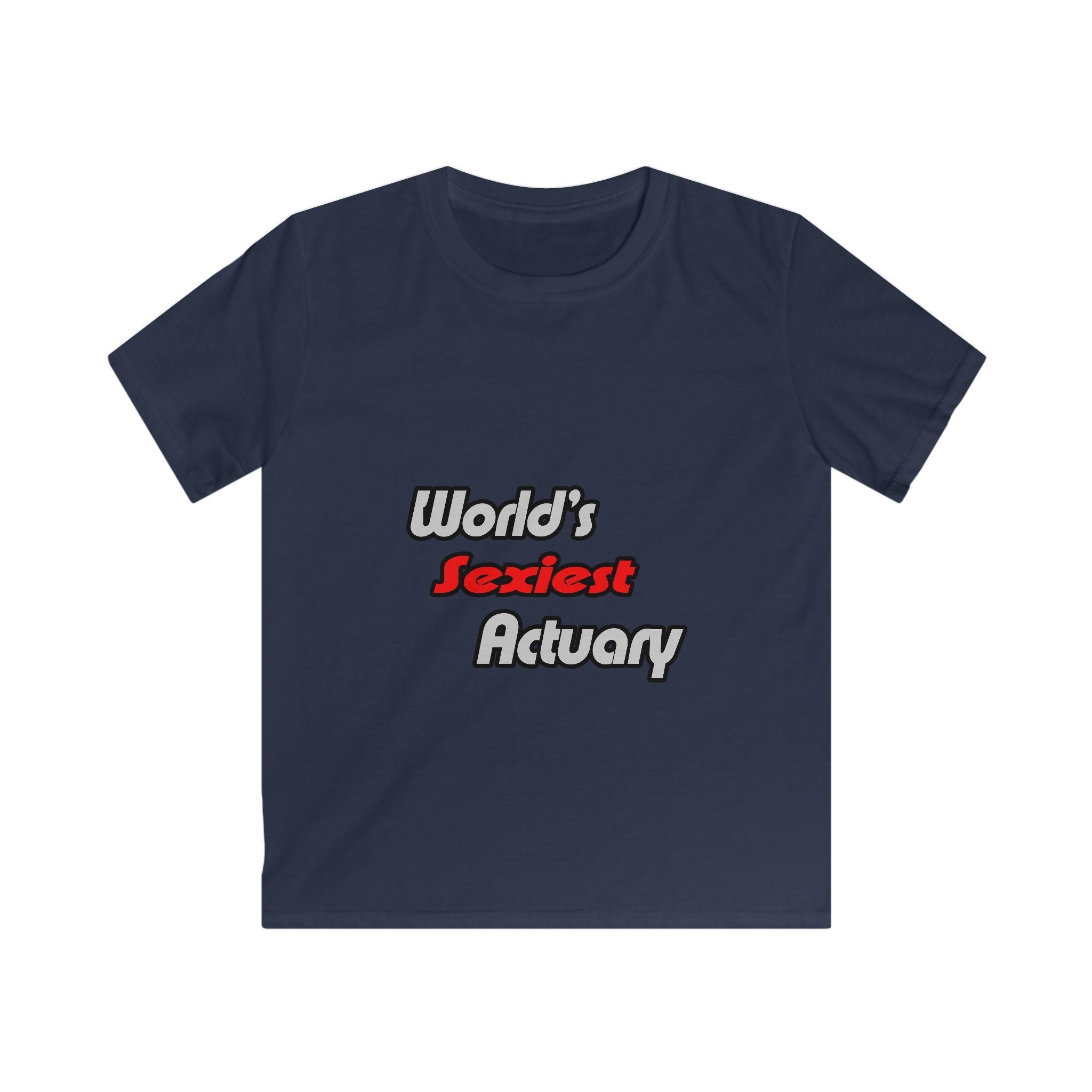 World's Sexiest Actuary - Kids Softstyle Tee