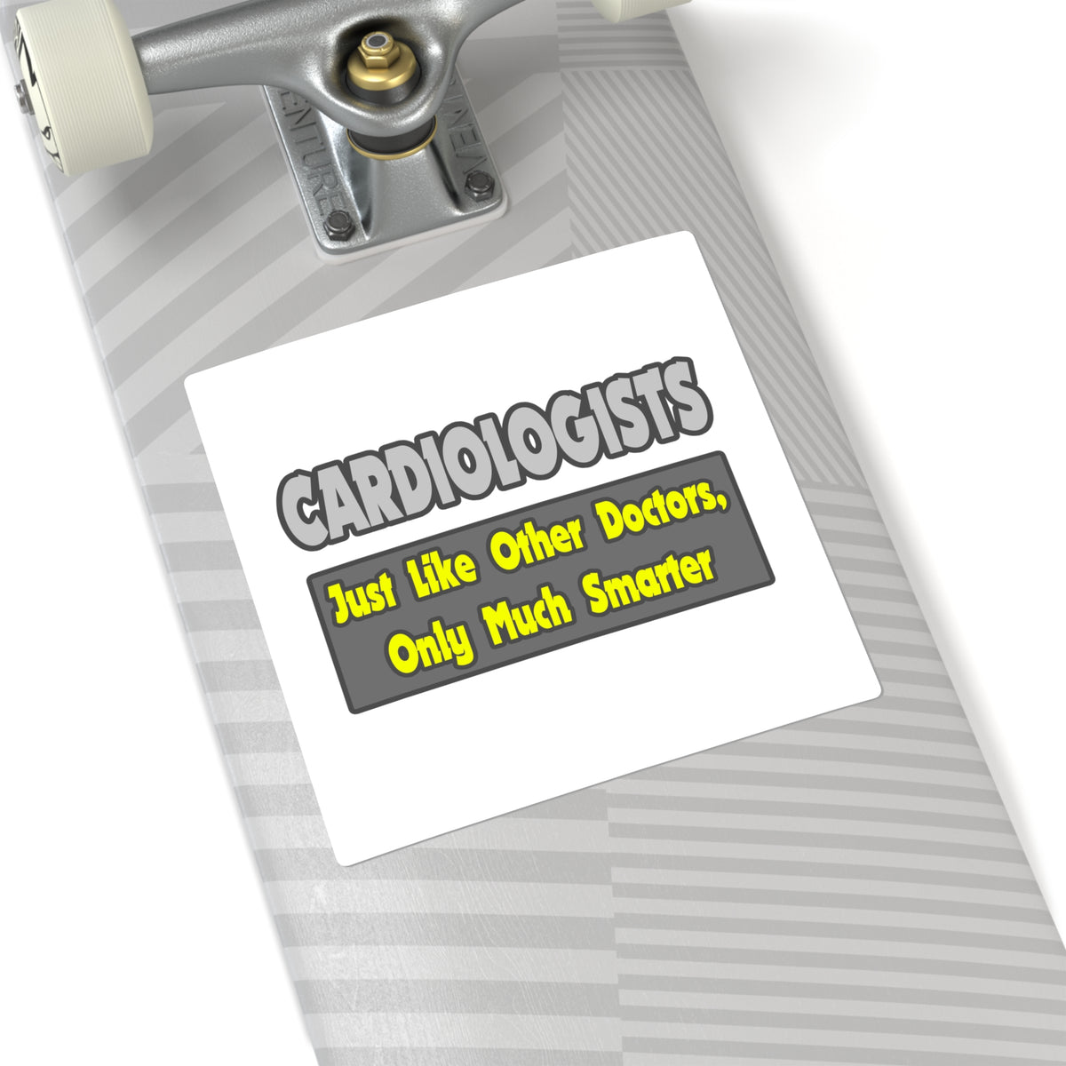 Cardiologists...Smarter - Square Stickers