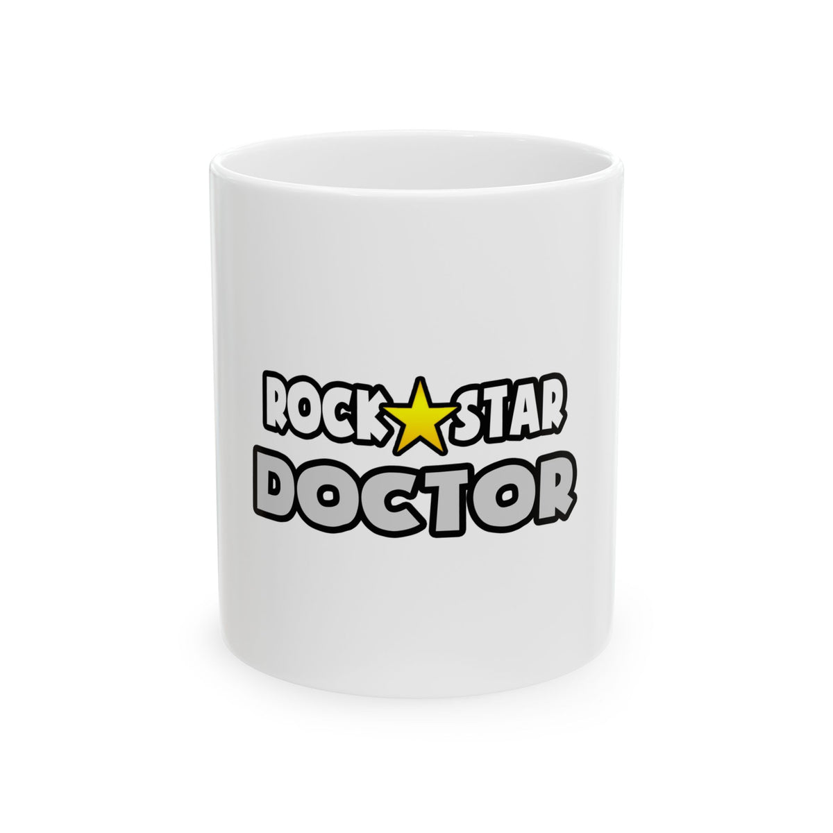 Rock Star Doctor (2) - Ceramic Mug, (11oz, 15oz)