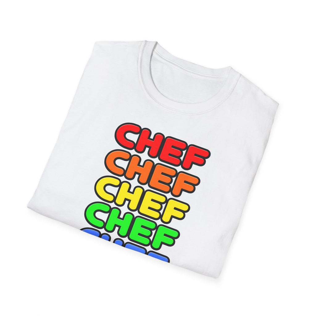 Rainbow Chef - Unisex Softstyle T-Shirt