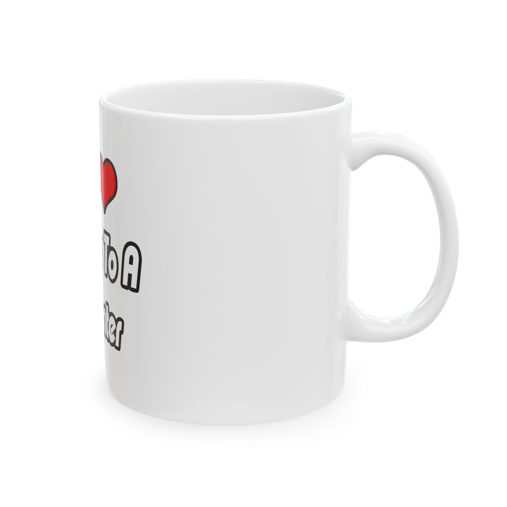 My Heart Belongs To A Carpenter - Ceramic Mug, (11oz, 15oz)