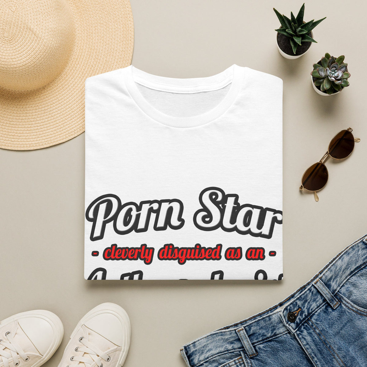 Porn Star...Anthropologist - Unisex Softstyle T-Shirt