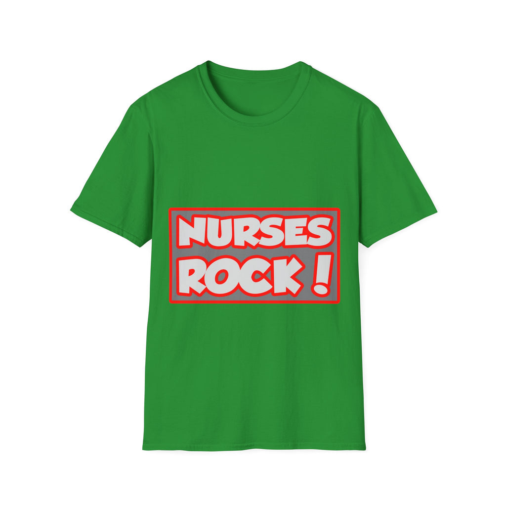 Nurses Rock! - Unisex Softstyle T-Shirt