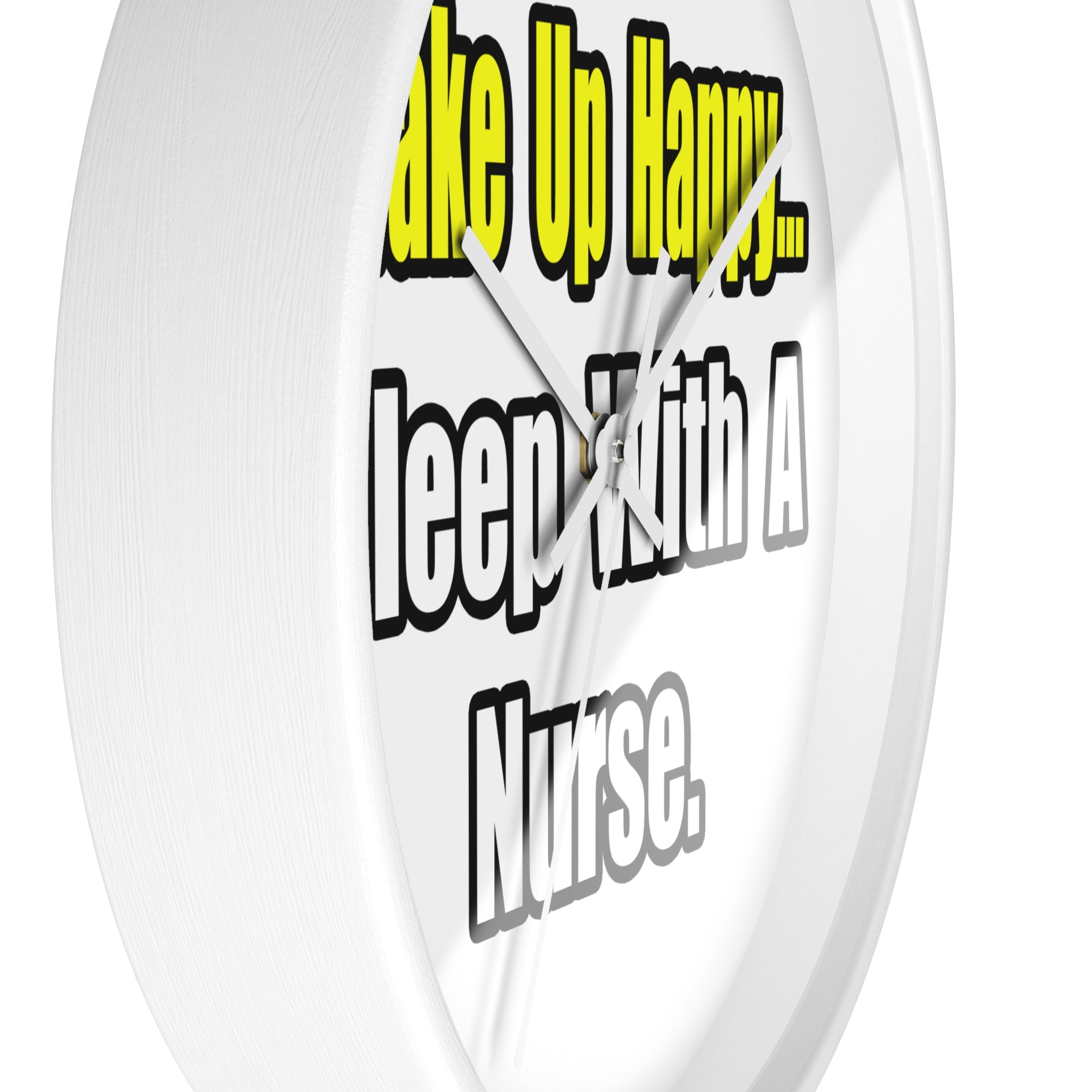 Sleep With a Nurse - Wall Clock