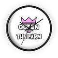 Queen of The Farm - Wall Clock