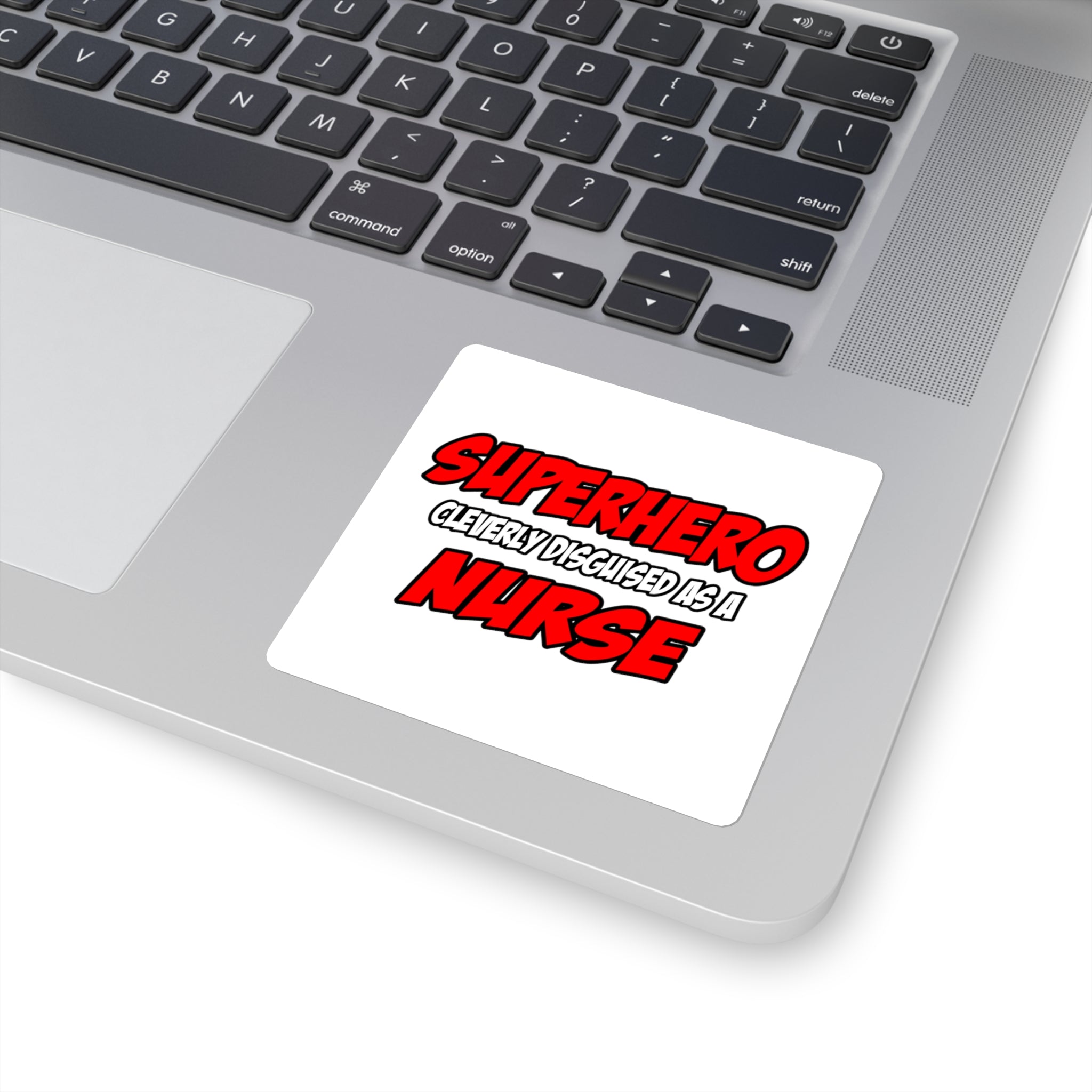 Superhero...Nurse - Square Stickers