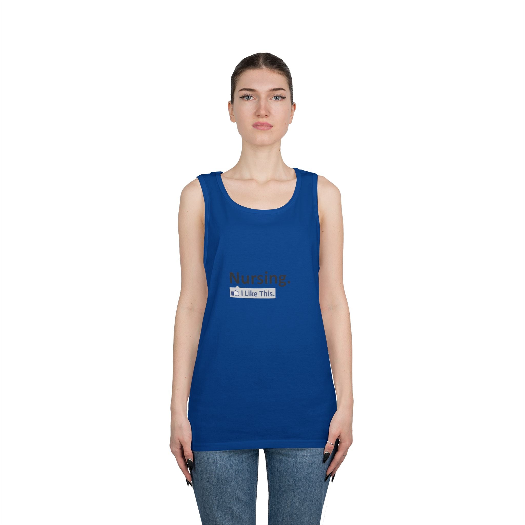 Nursing...I Like This - Unisex Heavy Cotton Tank Top
