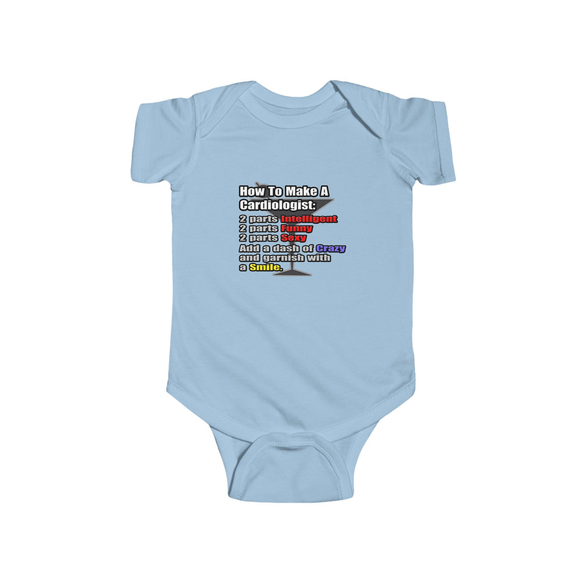 How To Make a Cardiologist - Infant Fine Jersey Bodysuit
