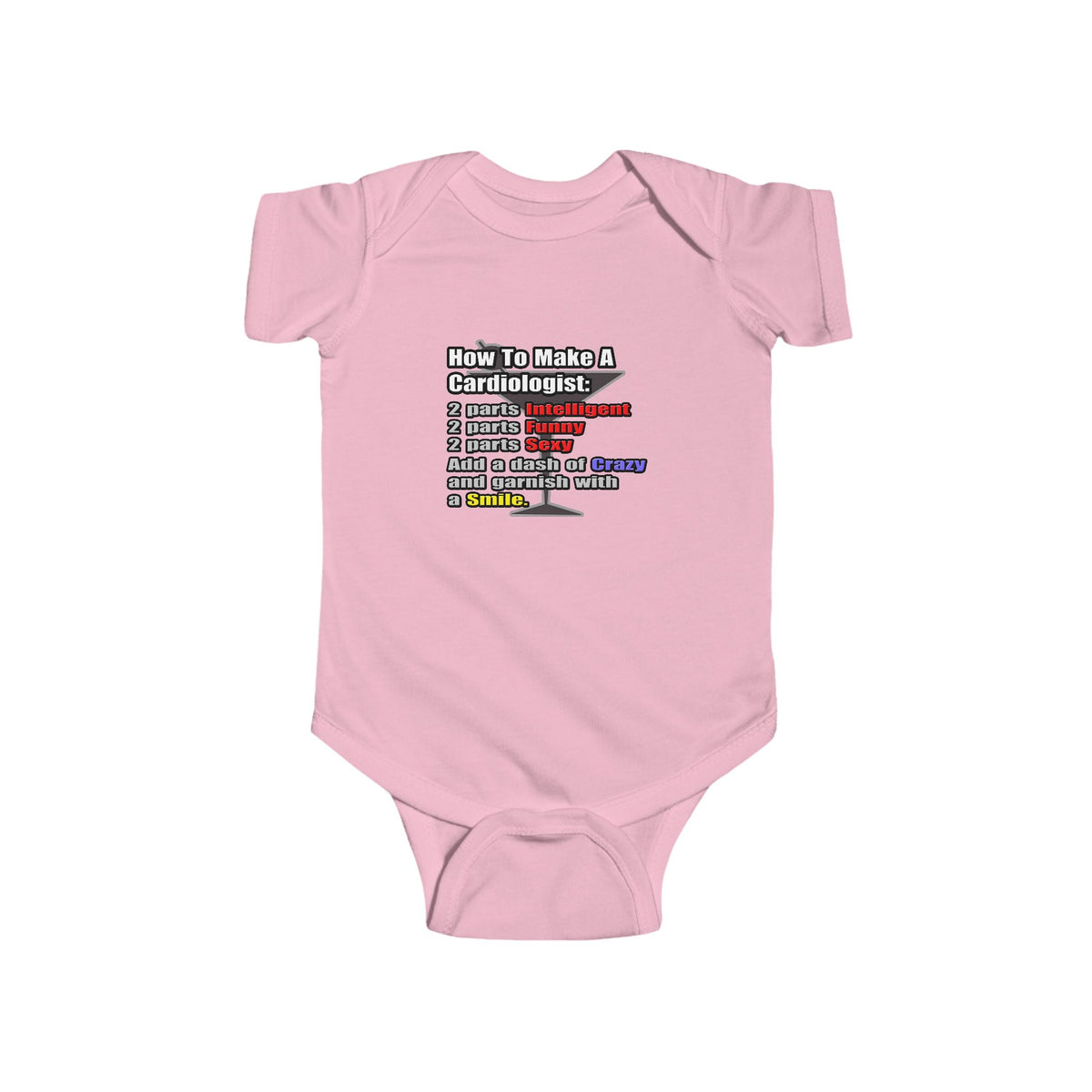 How To Make a Cardiologist - Infant Fine Jersey Bodysuit