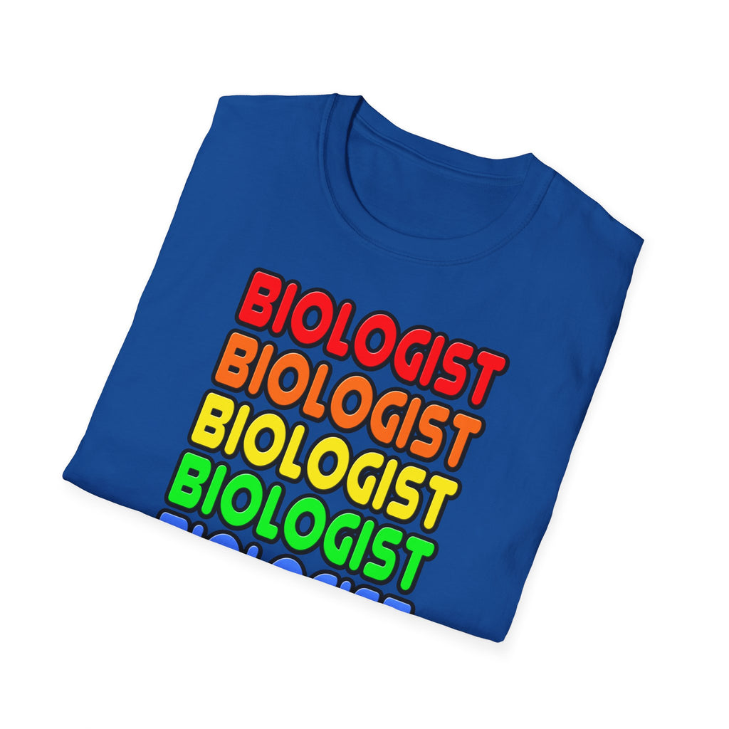 Rainbow Biologist - Unisex Softstyle T-Shirt