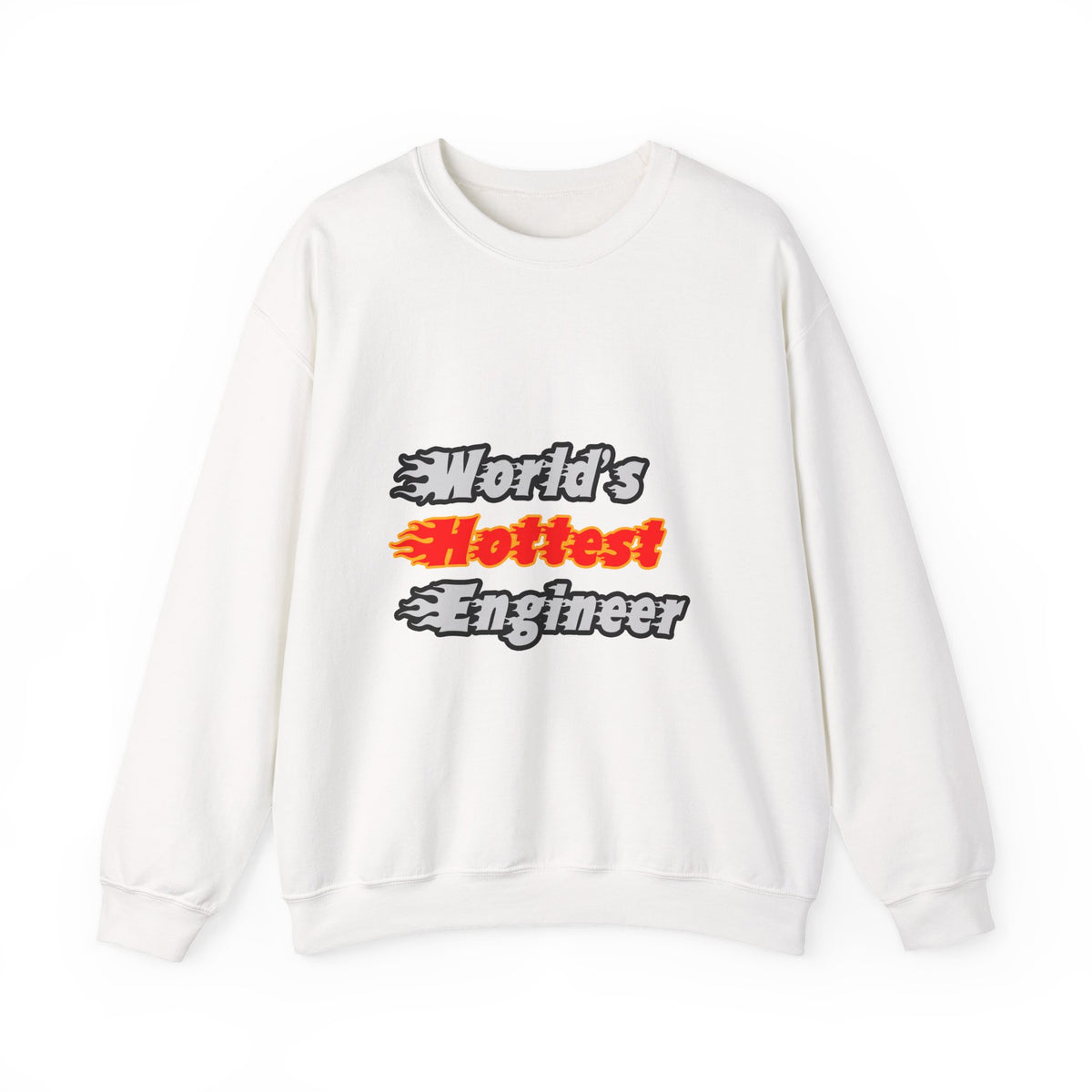 World's Hottest Engineer - Unisex Heavy Blend™ Crewneck Sweatshirt