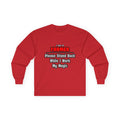Farmer ... Stand Back ... Work My Magic - Unisex Ultra Cotton Long Sleeve Tee