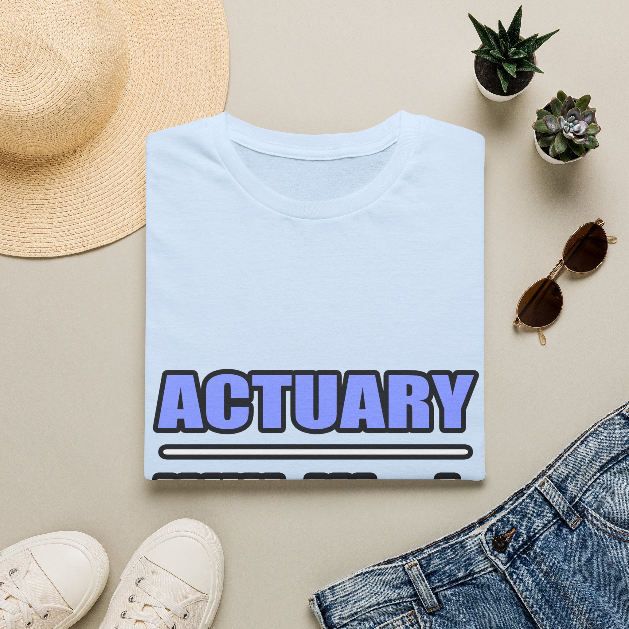 Actuary...Will Work For Beer - Unisex Softstyle T-Shirt