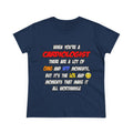 Cardiologist .. OMG WTF LOL - Women's Midweight Cotton Tee