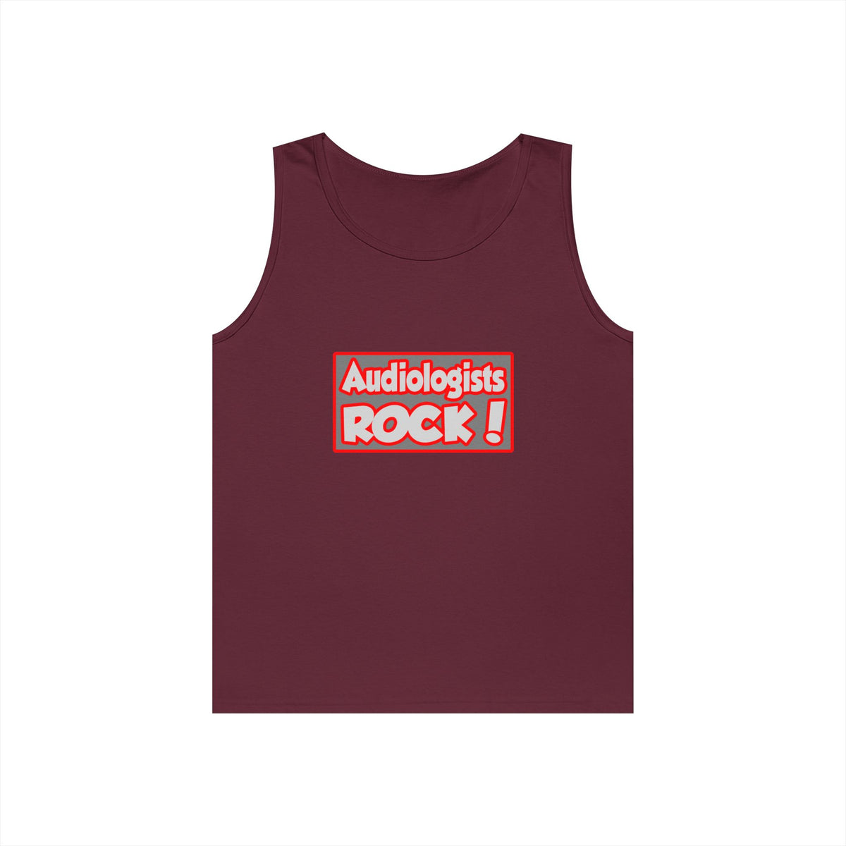 Audiologists Rock! - Unisex Heavy Cotton Tank Top