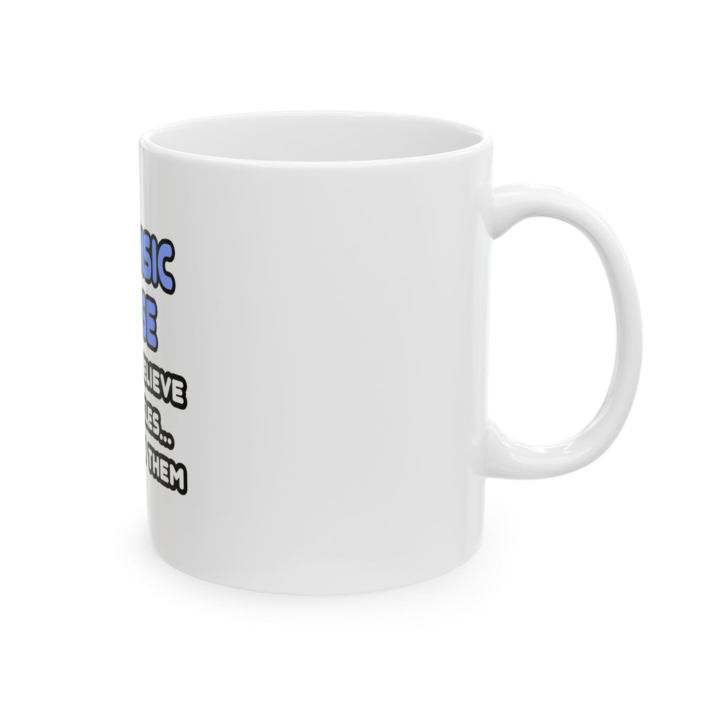 Miracles and Forensic Nurses - Ceramic Mug, (11oz, 15oz)